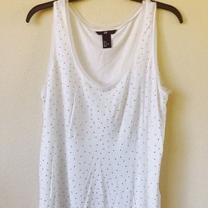 Casual Studded Tank Top